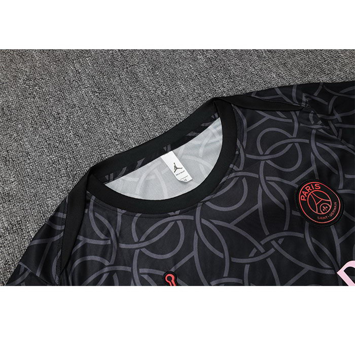 Chandal del Paris Saint-Germain Jordan Manga Corta 2024-2025 Negro - Pantalon Corto